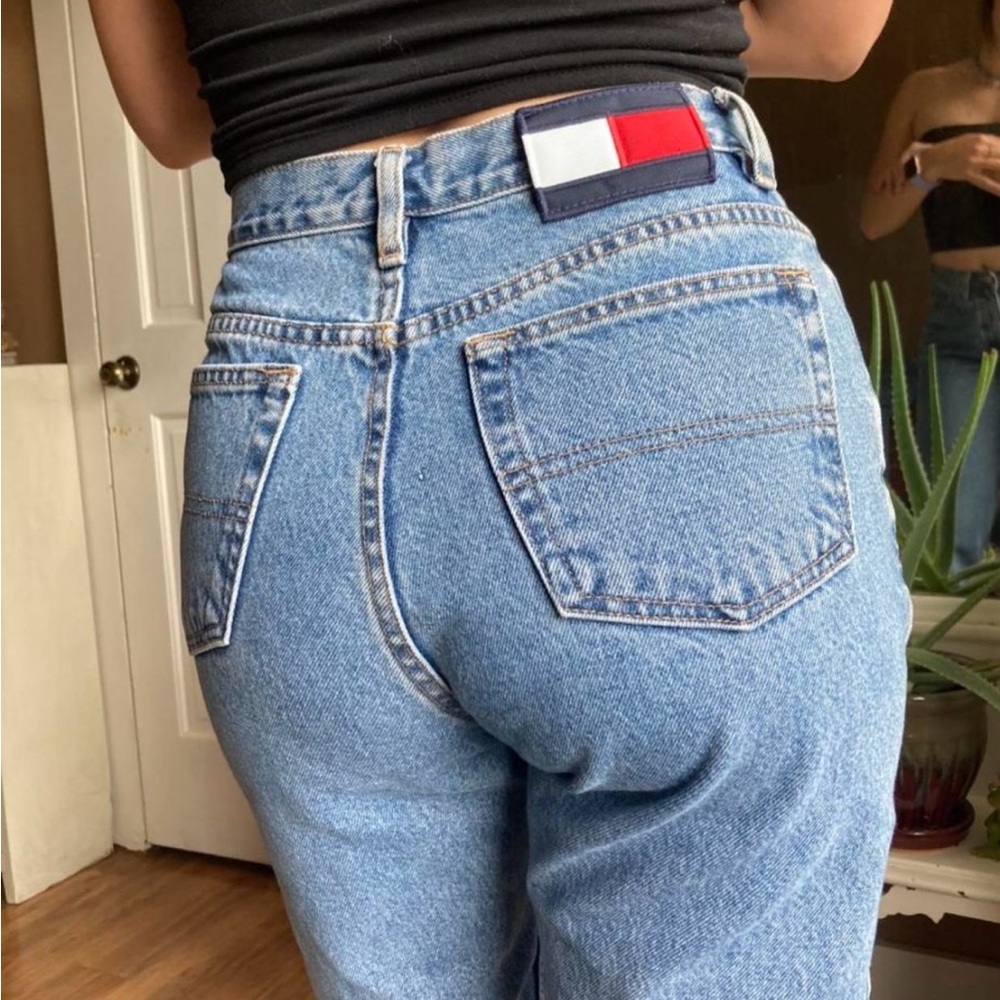 Tommy Hilfiger Women's High Rise Light Blue Jeans